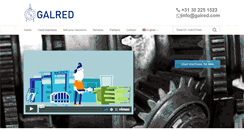 Desktop Screenshot of galred.com